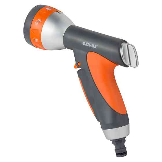 Пистолет-распылитель 7-ми режимный (ABS+AL+TPR) FLORA (5011274) Ровно