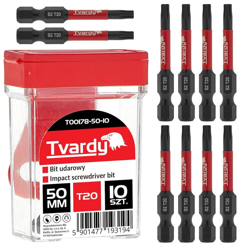 Біта удана "Tvardy" Torx T20 x 50мм Киев - изображение 1