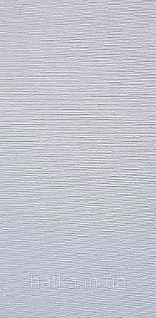 Шпалери вінілові на флізеліні AS creationTempo метрові однотон під тканину бавовна дрібна смужка білі з жовтим Київ