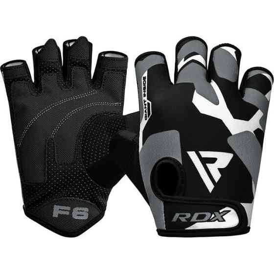 Перчатки для фітнесу RDX F6 Sumblimation Grey XL Кам'янське