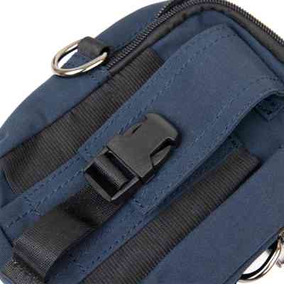 Сумка Vintage На пояс нейлон Синя (20649) Вінниця