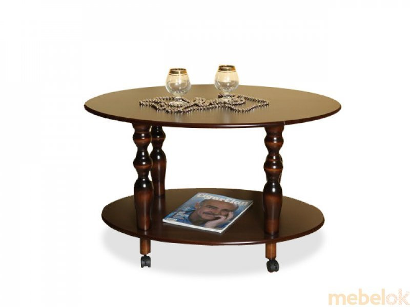 Стіл журнальн Прадо (920*600*570), горіх темн. Киев - изображение 1