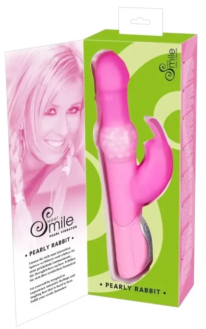 Вибратор PEARLY RABBIT розовый Sex Aura Киев - изображение 9