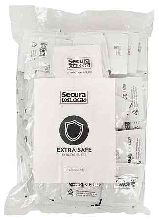 Презервативы прочные SECURA EXTRA SAFE 100 шт Sex Aura Киев