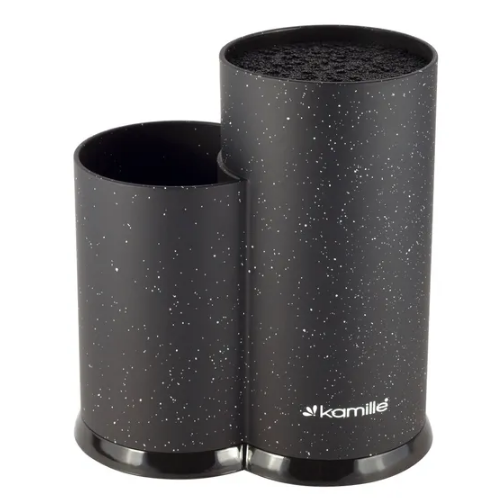 Підставка для ножів 22см (чорн.мармур,білий мармур,сiрий мармур) 7607 KAMILLE Житомир - изображение 5