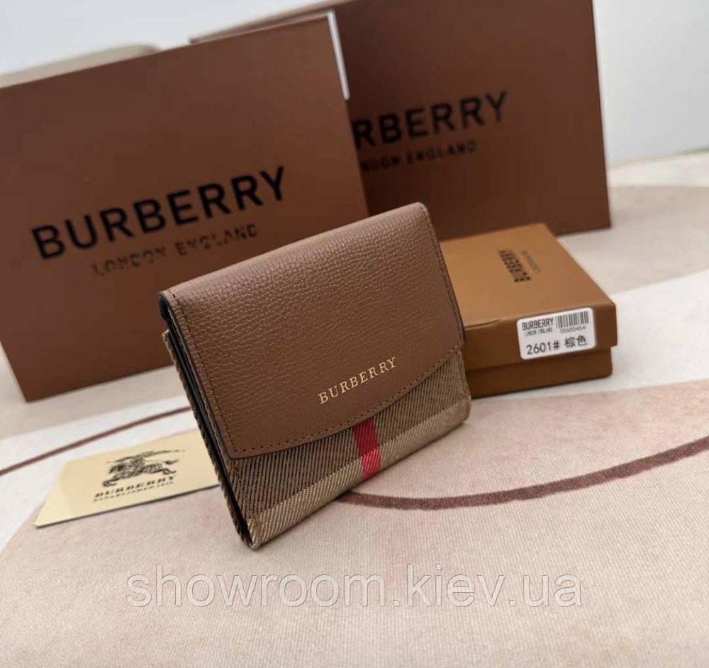 Жіночий невеликий гаманець (2601) коричневий Київ - фото 2