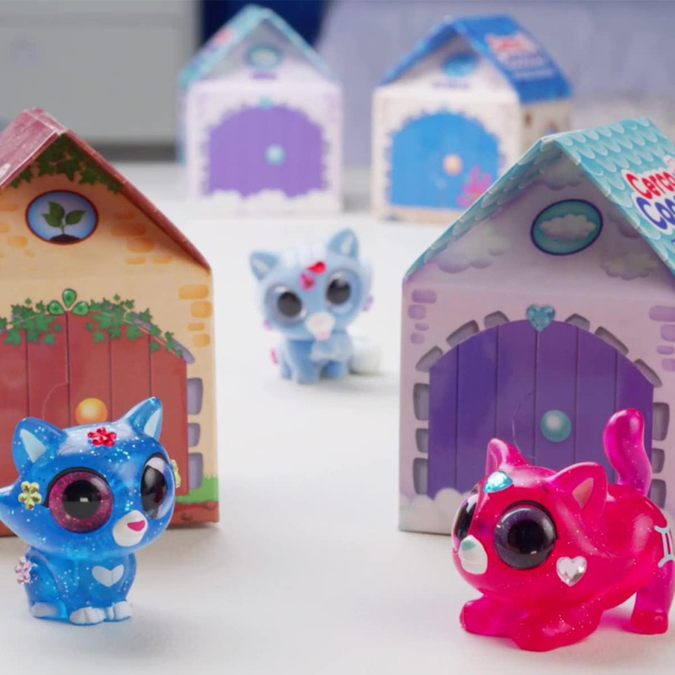 Коллекционная фигурка-сюрприз You You Котята Созвездие зодиака #sbabam 66/CN22 с бумажным домиком Винница - изображение 5
