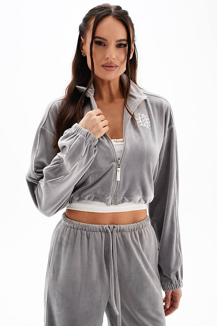 Жіночий стильний велюровий костюм двійка Одеса - фото 5