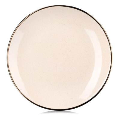 Тарілка Ardesto Emilia, 20см, кераміка, бежевий (AR0719EBG) Вінниця - фото 1