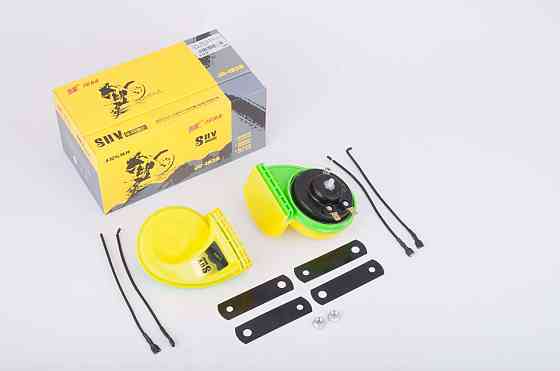 Сигнал (равлик) електричний двотональний (жовтий) (пара) Мукачево