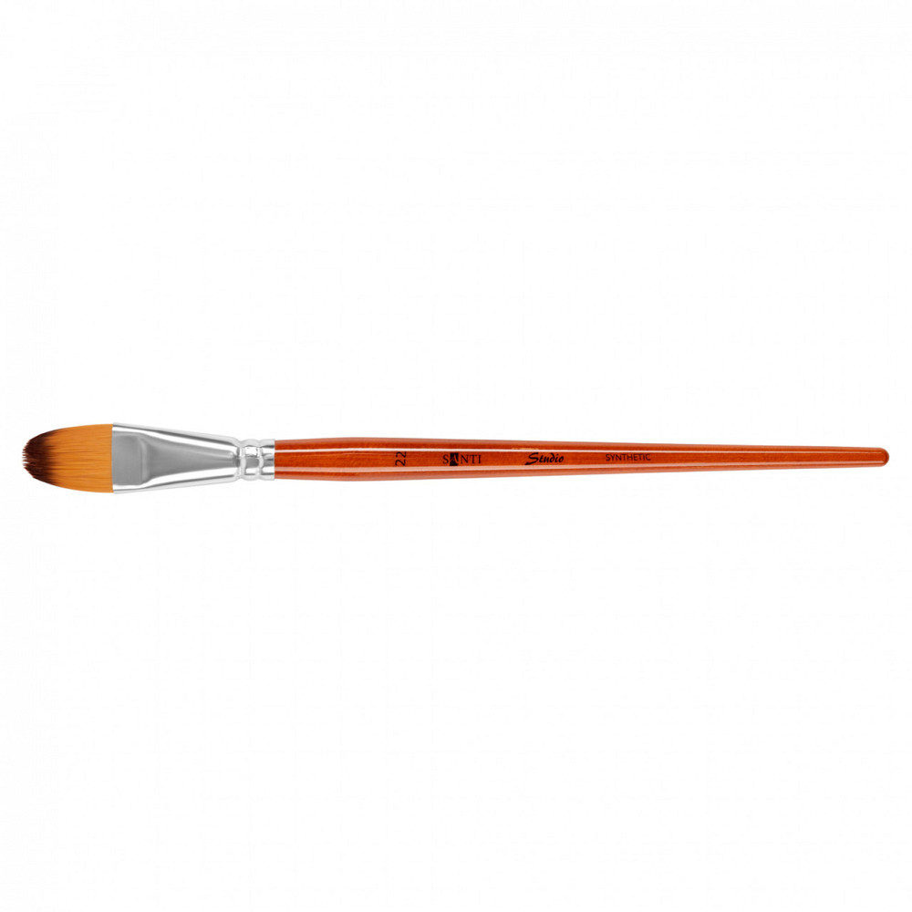 Пензель худож. синтетика "Santi" Studio", коротка ручка, овальний, №22 310898, шт Київ - фото 1