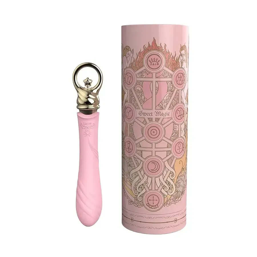 Вібратор для точки G із підігрівом Zalo Sweet Magic - Courage Fairy Pink Львів - фото 9