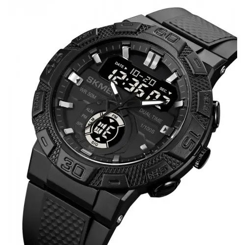 Оригінальний чоловічий кварцовий наручний годинник SKMEI, Годинник кварцовий чоловічий PB-54 Львів - фото 14