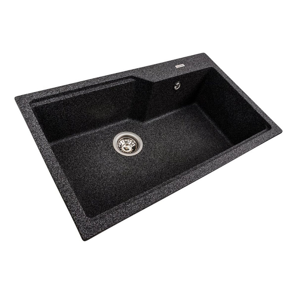 VALESO Гранітна мийка для кухні VALESO NIKA 7545 матова Графіт Киев - изображение 3