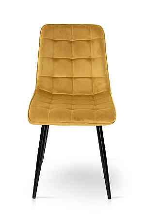 Стілець Віллі чорний /велюр карі Киев