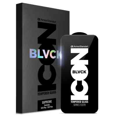 Скло захисне Armorstandart Supreme Black Icon Samsung S25 Plus / S24 Plus (ARM84628) Вінниця