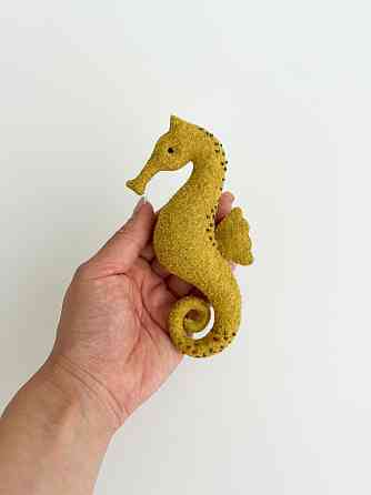 Мягкая фетровая игрушка морська черепаха ручной работы – безопасная развивающая игрушка Киев