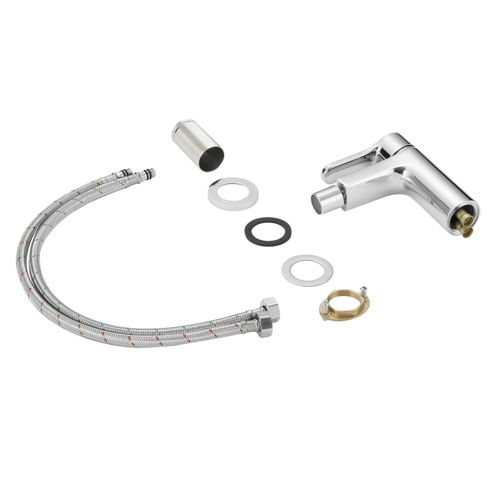 Змішувач латунний для біде Lidz Astra 001AF (k35) LDAST001AFCRM48089 Chrome Київ - фото 6