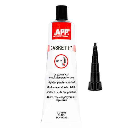 Герметик високотемпературний (до 315*С) Gasket HT чорний 105г APP, 040540 Вінниця