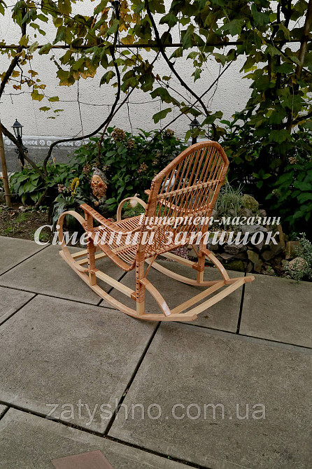 Крісло гойдалка букова Київ - фото 4