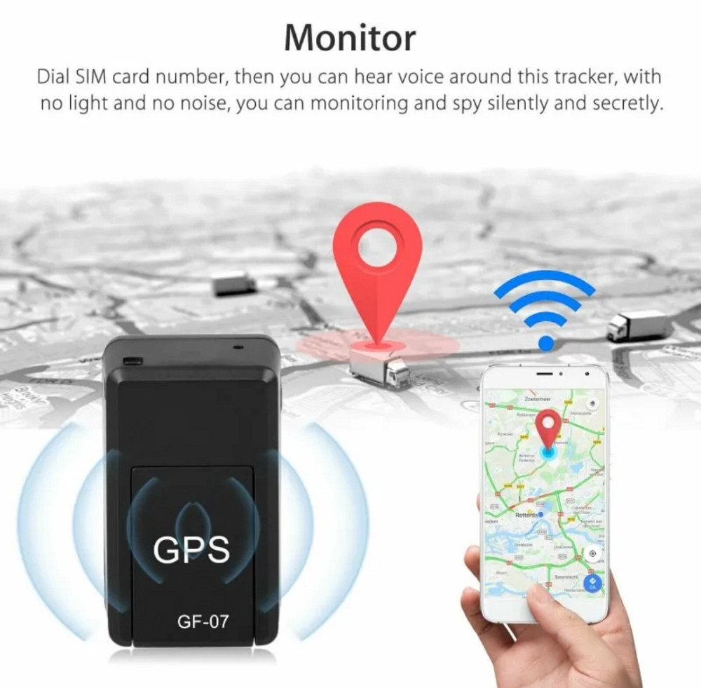 Мини GPS-трекер GF-07 GSM модуль, прослушка, сигнализация Харьков - изображение 6
