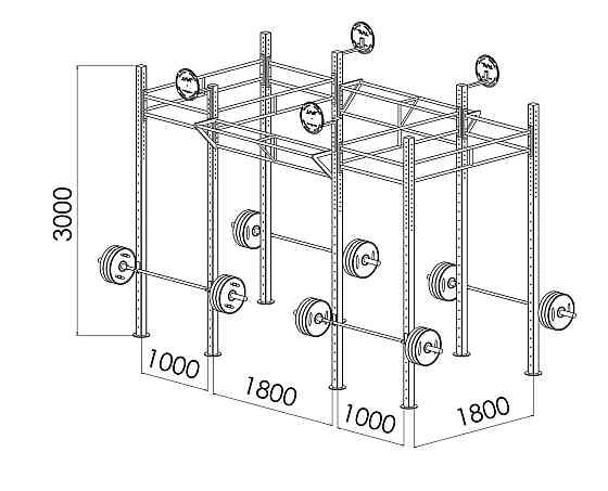 Кроссфит станция V`Noks EXO 8-4 Киев