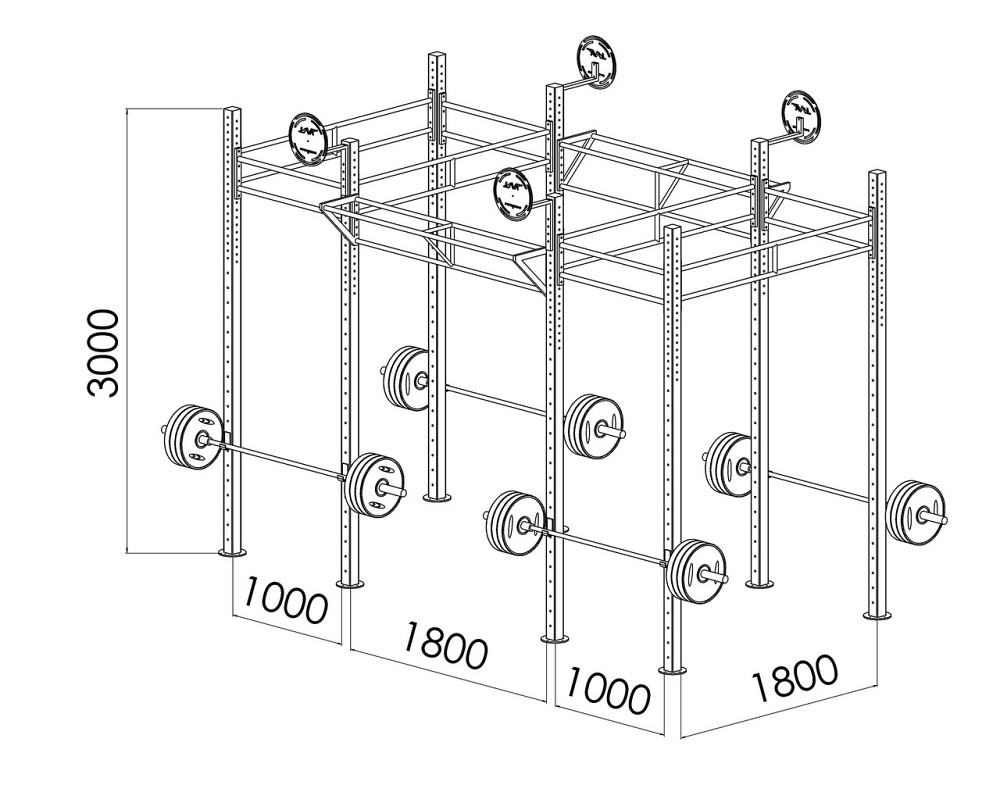 Кроссфит станция V`Noks EXO 8-4 Киев - изображение 5