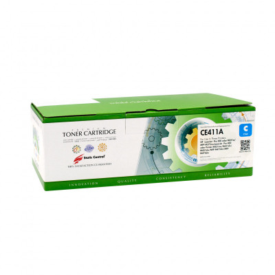 Картридж Static Control HP CLJP CE411A (305A) 2.6k cyan (002-01-RE411A) Винница - изображение 1