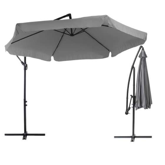 Парасолька садова Di Volio EMPOLI 300см сіра Київ