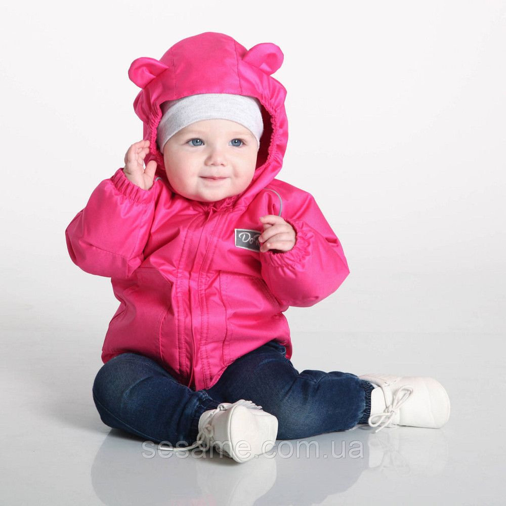 Дитяча куртка-парка демісезонна Рожева Харків - фото 6