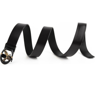 Ремень Vintage Мужской с пряжкой автомат с силуэтом орла Черный (20297) Винница - изображение 2