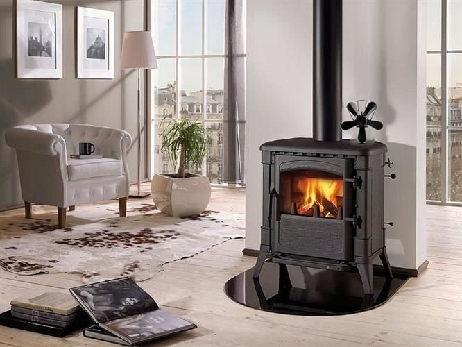 Каминный вентилятор 5-лопатевий из алюминия от 60°C до 345°C Kaminer (9596) Нововолынск - изображение 10