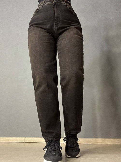 Джинсы женские Sherocco 3321 mom relax стрейчевые коричневые, коричневый, 31, 31, 79 см, 108 см Киев - изображение 12