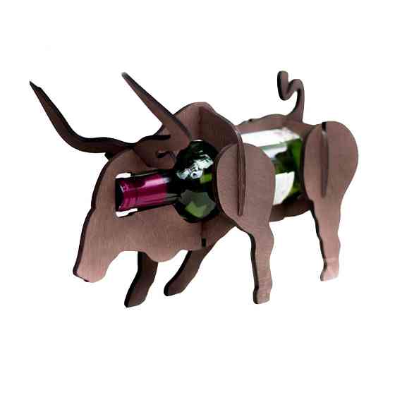 Подставка EKOSTAR для бутылки Бык Киев