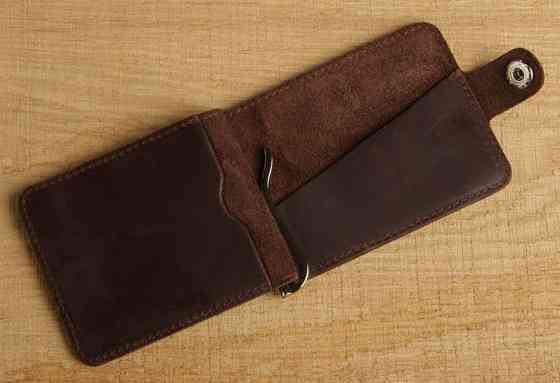 Затискач для купюр SHVIGEL 13786 Коричневий Київ