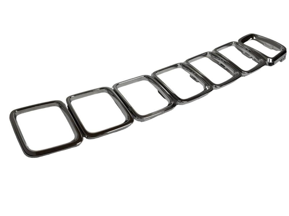 Решетка Компас 2 MP (2016-2021) окантовка хром (к-кт 7 шт) радиатора Мукачево - изображение 1