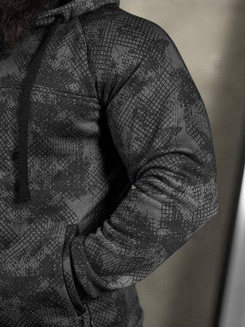 Зимний спортивный костюм PREDATOR  grey ВТ0512 Одесса - изображение 8