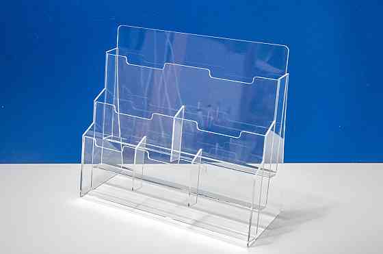 Буклетница EKOSTAR настольная для 3 А6 2 А5 1 А4 Киев