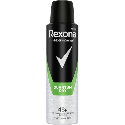 Антиперспирант Rexona Men Quantum Dry 150 мл (8717644320396) Винница - изображение 1