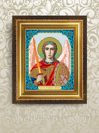 Схема для вишивки бісером Архангел Михайло Дніпро