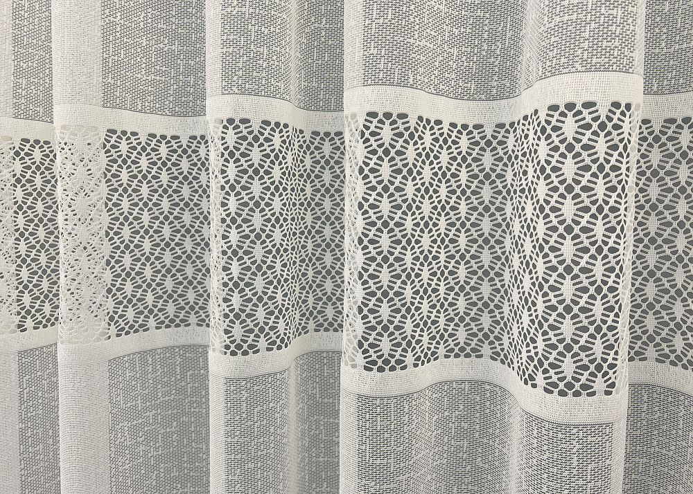 Тюль VR-Textil 2019т Жакард Молочний 400х270 см (42-1088) Київ - фото 7