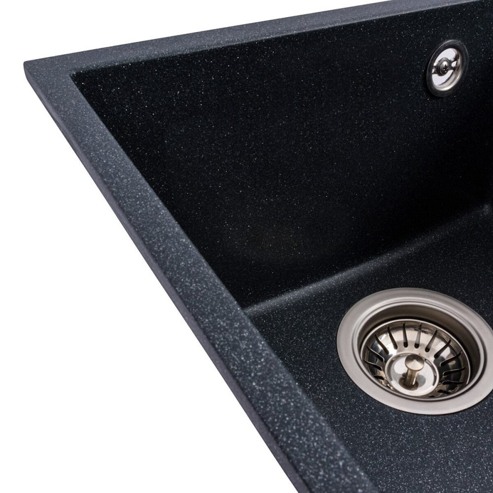 VALESO Кухонна гранітна мийка 3744 ROXY VALESO антрацит Коломия - фото 5
