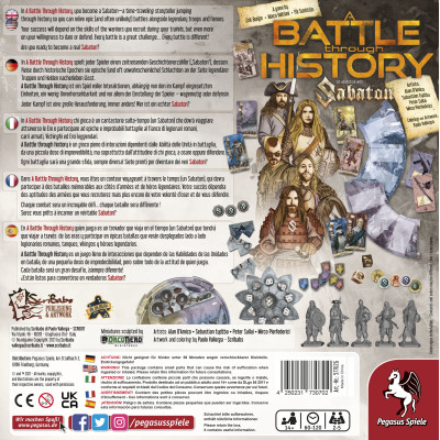 Настольная игра Pegasus Spiele Битва сквозь историю: Приключение с Sabaton (A Battle Through History: An Adventure With Sabaton (PS200) Винница - изображение 8