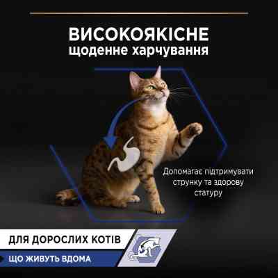 Влажный корм для кошек Purina Pro Plan Adult Indoor Nutrisavour Для кошек, живущих в помещении С лососем 85 г (8445290172990) Винница