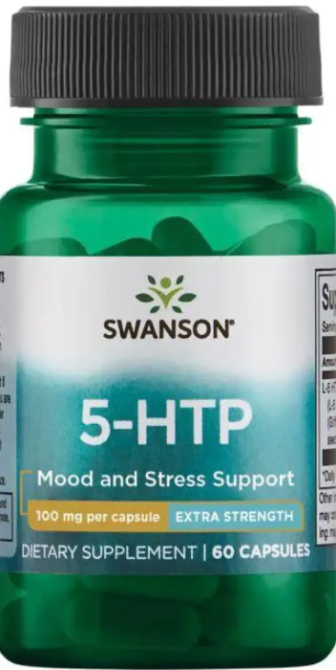 5 гідрокситриптофан Swanson Ultra 5-HTP 100 mg 60 капс Київ - фото 1