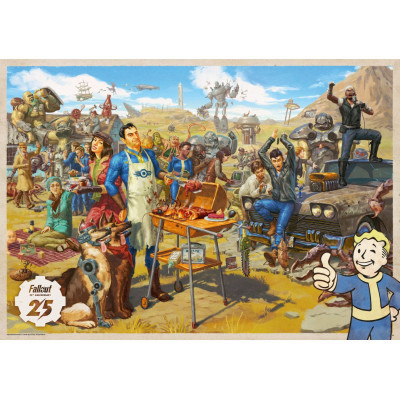 Пазл GoodLoot Fallout 25th Anniversary 1000 елементів (5908305242918) Вінниця - фото 2