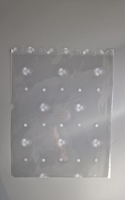 Пакет с рисунком для упаковки подарков   (30*40) №391(5) (ажурный) 