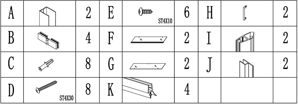 Душевая кабина квадратная без поддона PANEW N90TC BRAVO (1уп.) (000028497) Киев - изображение 3