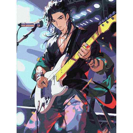 Картина за номерами "Талановитий музикант" KHO8381 30x40 см Вінниця