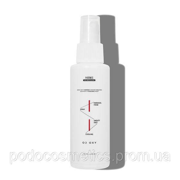 Спрей с фарнезолом против потливости ног с охлаждающим эффектом O2 OXY 100мл Одесса - изображение 1